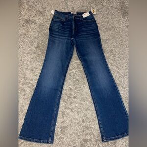 NWT Wrangler Retro Mae Bootcut Jeans Womens 8x32 Blue Denim Cotton